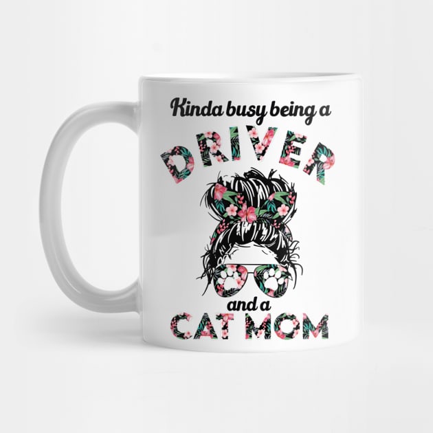 Driver cat mom funny gift . Perfect present for mother dad friend him or her by SerenityByAlex